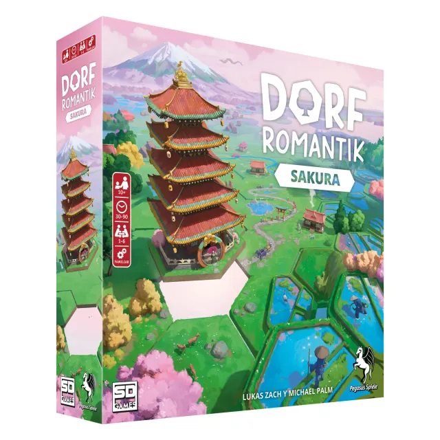 SD Games Dorfromantik Sakura gioco cooperativo Giappone