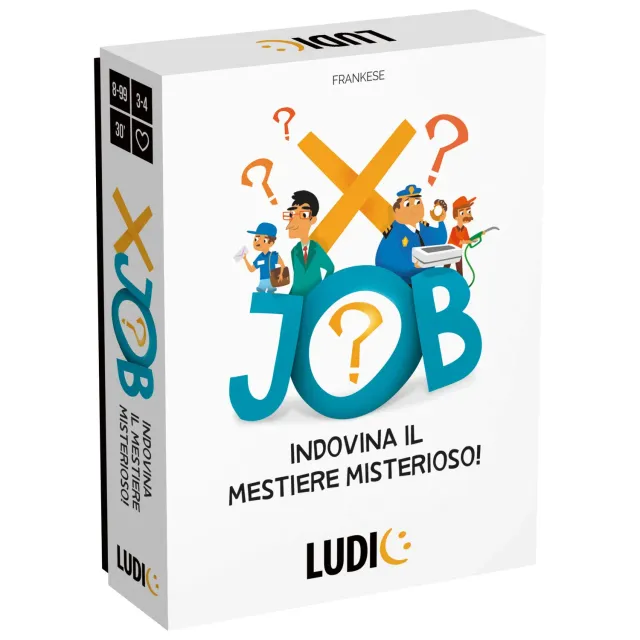 Ludic X-Job gioco di società mestieri misteriosi 3-8 giocatori