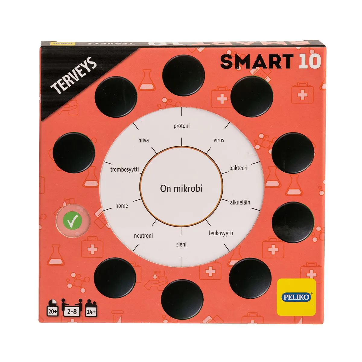 Peliko SMART10 Terveys quiz 50 carte salute benessere