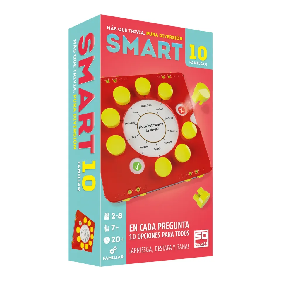 SD Games Smart 10 Familiar quiz 2-8 giocatori