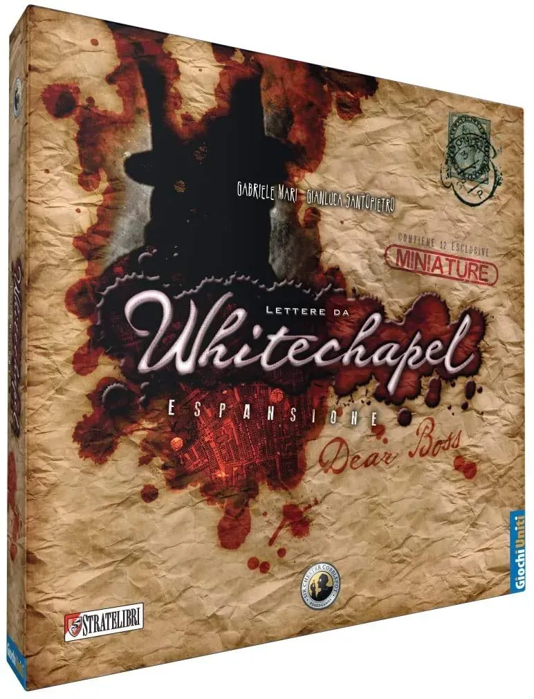 Giochi Uniti Lettere da Whitechapel Dear Boss espansione italiano