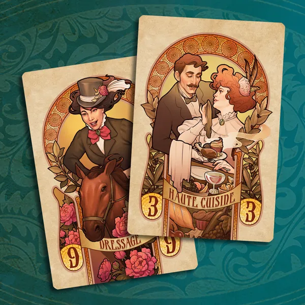 SD Games High Society gioco di carte aste lusso