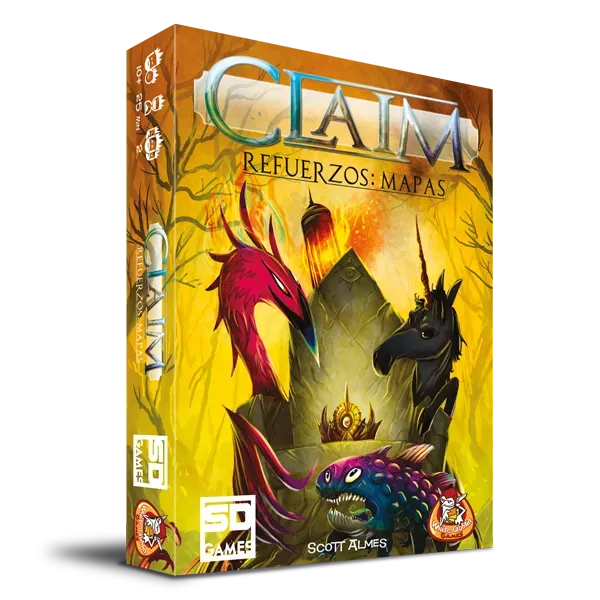 SD Games Claim Refuerzos Mapas espansione 2 giocatori