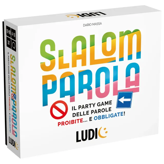 Ludic Slalom Parola IT57304 gioco 4-16 giocatori parole