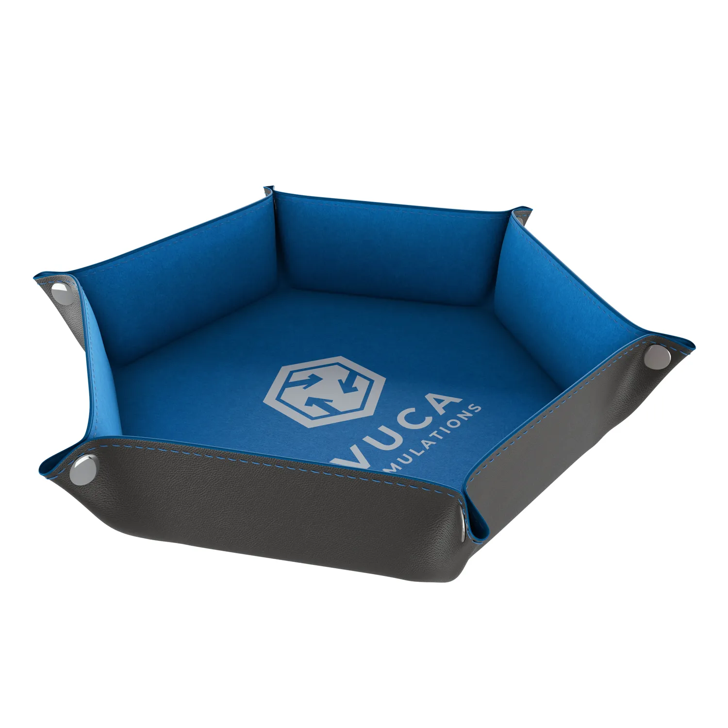 VUCA Simulations Dice Tray vassoio dadi pieghevole nero