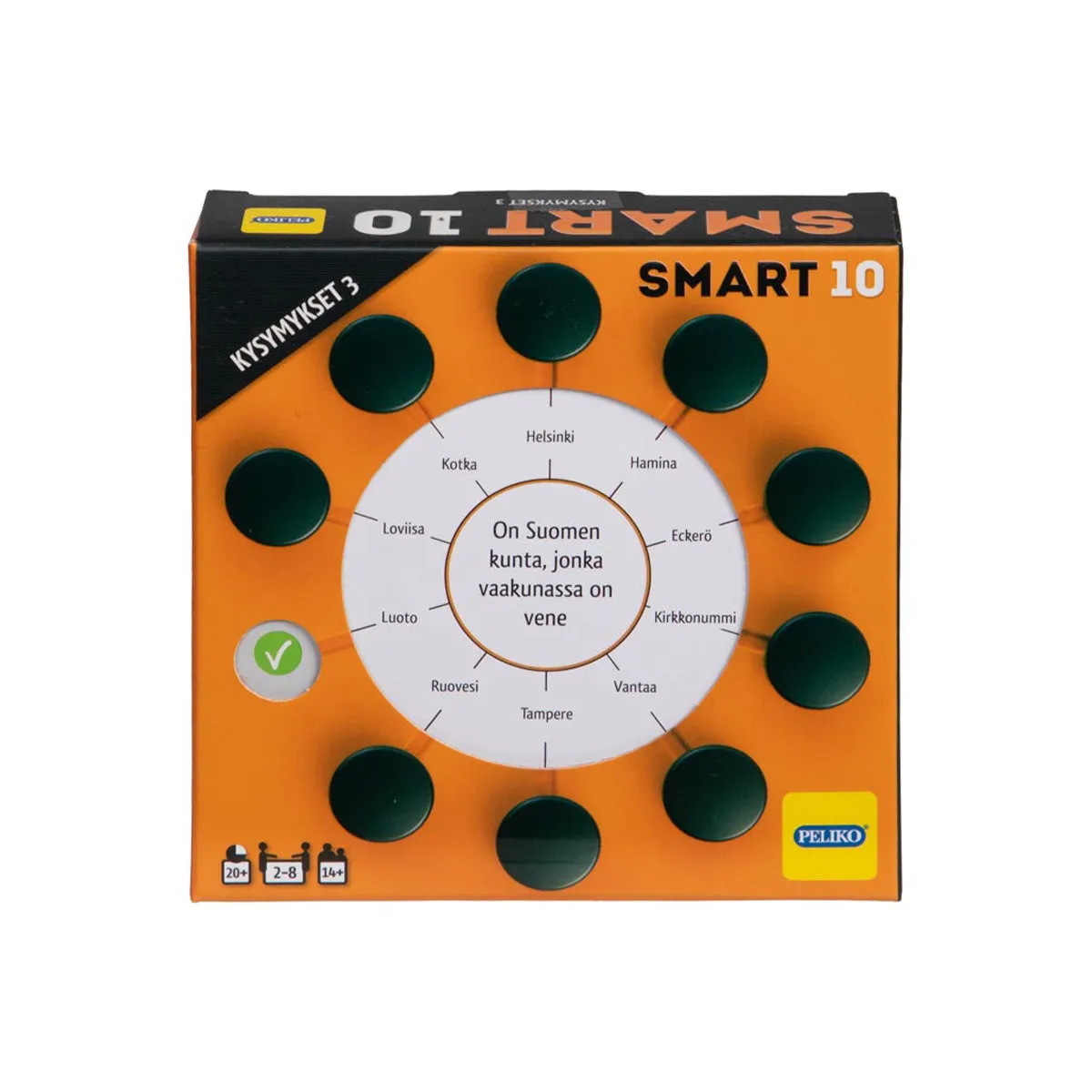 Peliko SMART10 Domande 3 espansione 100 carte quiz