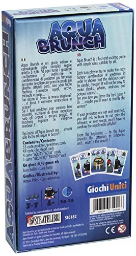 Giochi Uniti Aqua Brunch gioco di società carte