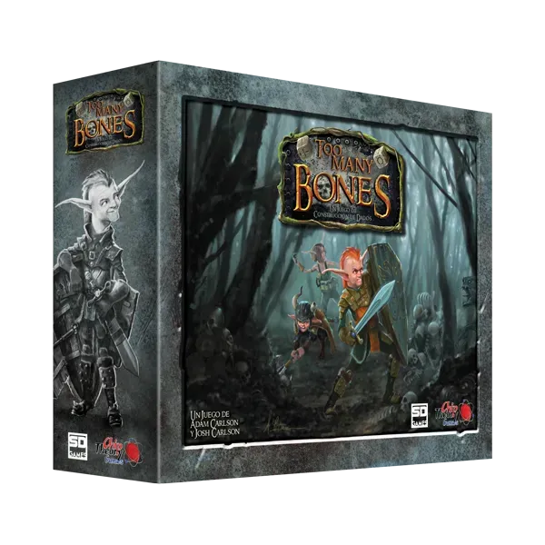 SD Games Too Many Bones gioco da tavolo avventura dadi