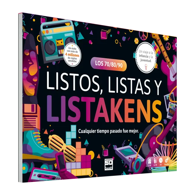 SD Games Listos Listas Listakens 70/80/90 gioco party musica