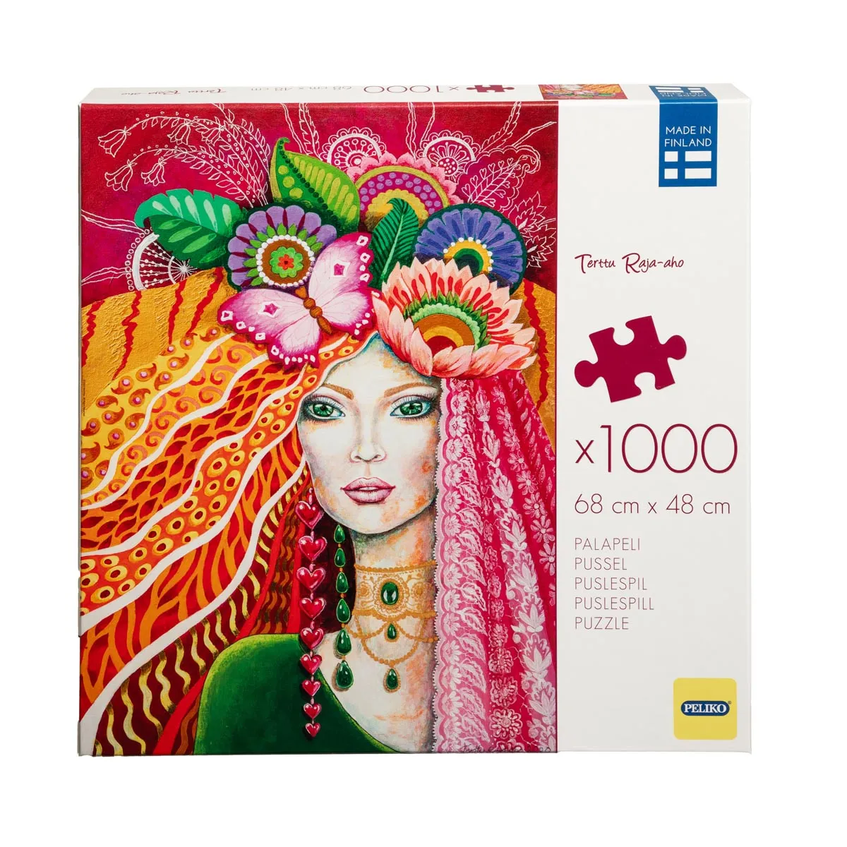 Peliko Terttu Raja-aho Kukkaistytto puzzle 1000 pezzi