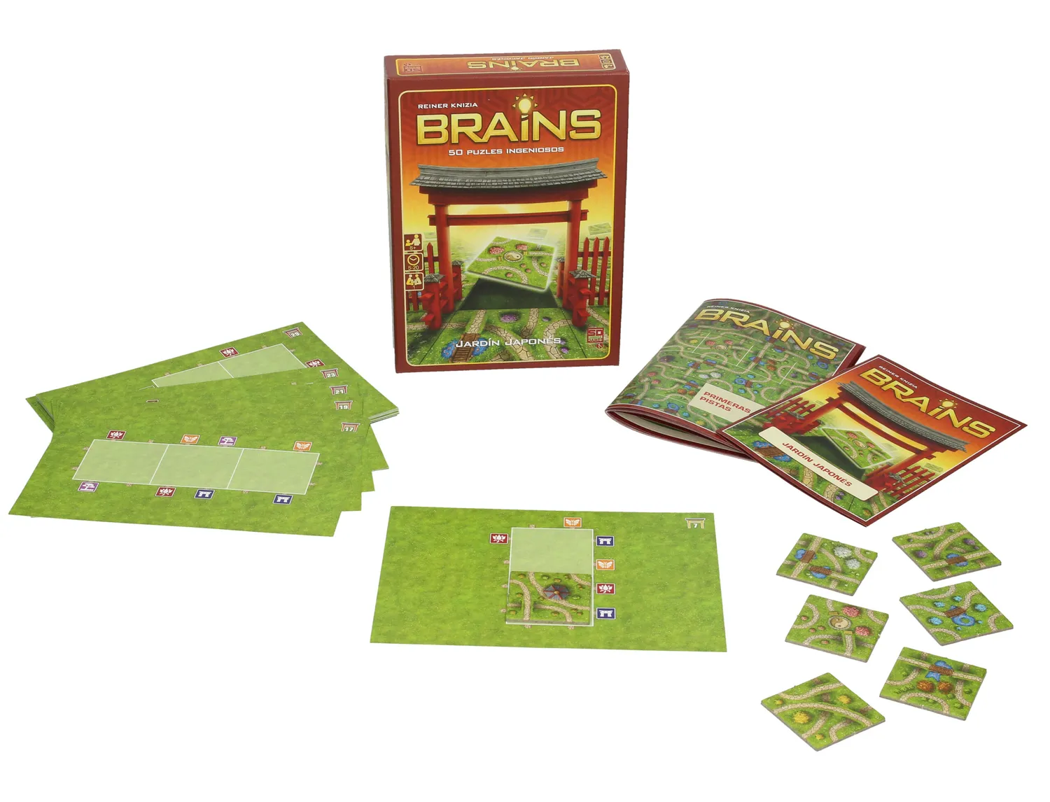 SD Games Brains Giardino Giapponese puzzle solitario 50 schemi