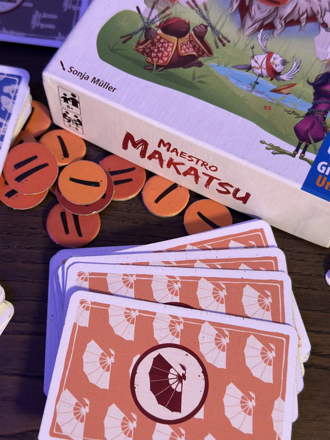 Giochi Uniti Maestro Makatsu Gioco di carte ITA 2-6 giocatori