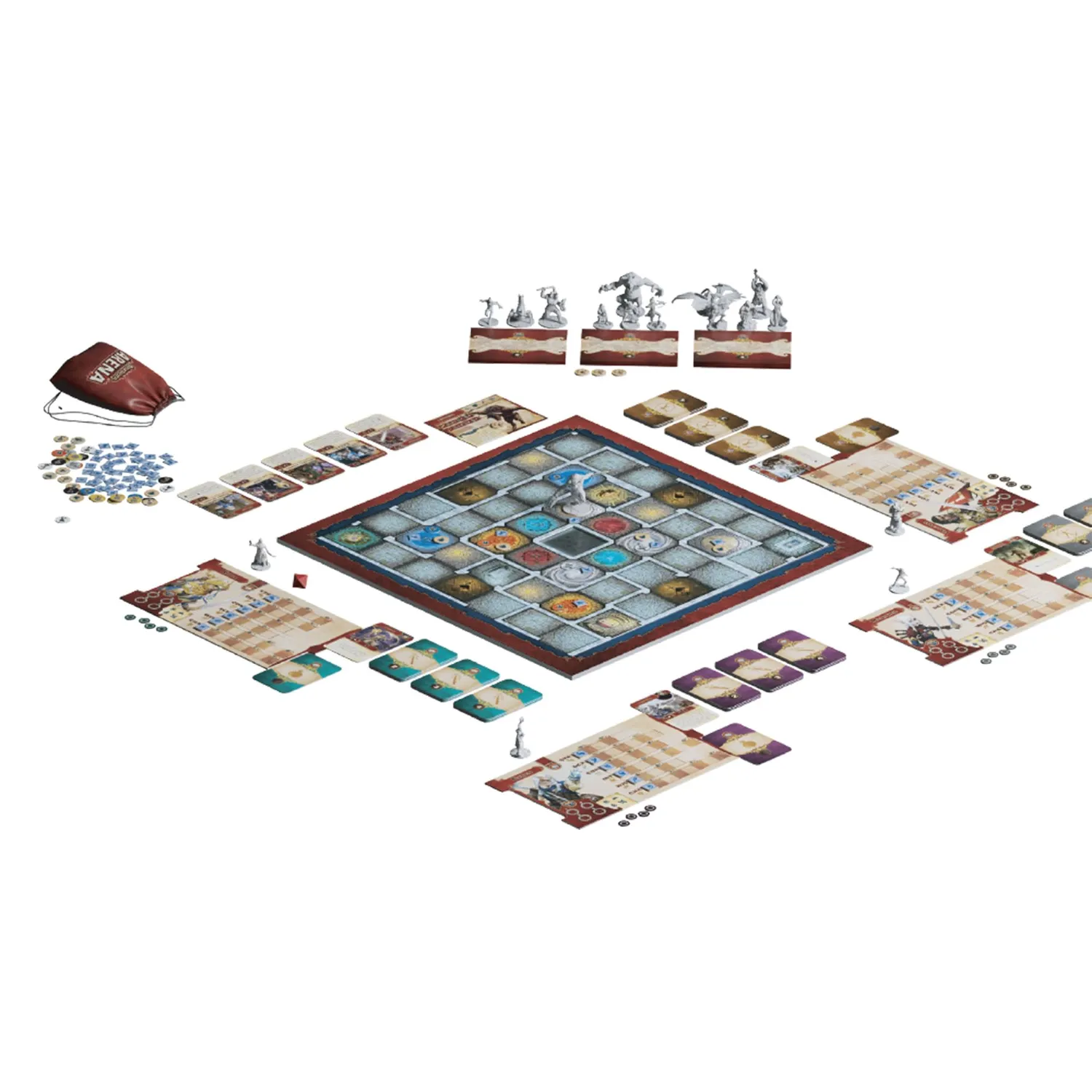 Giochi Uniti Pathfinder Arena Set Base gioco da tavolo cooperativo
