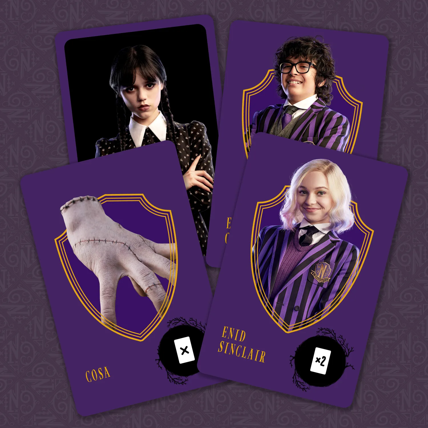SD Games Mercoledì Creature ed Esclusi gioco di carte oscuro