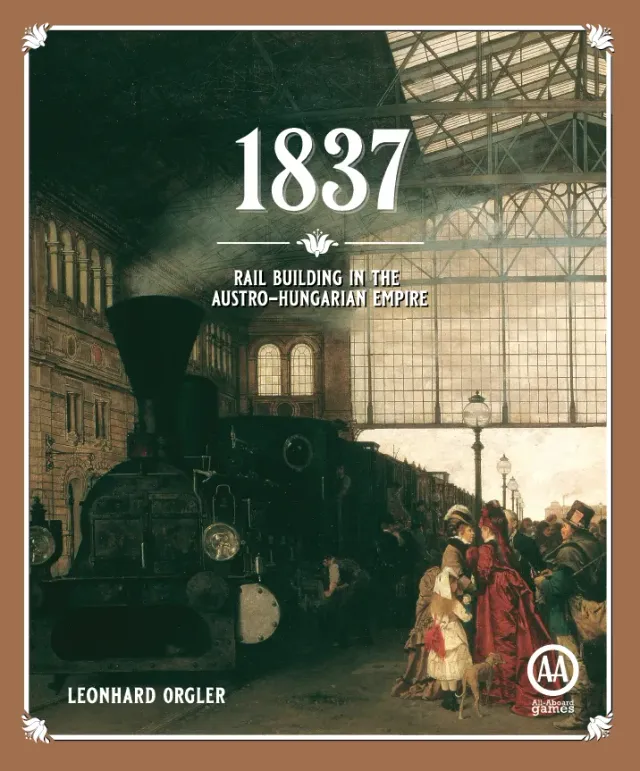 All-Aboard Games 1837 gioco da tavolo ferrovie austro-ungariche