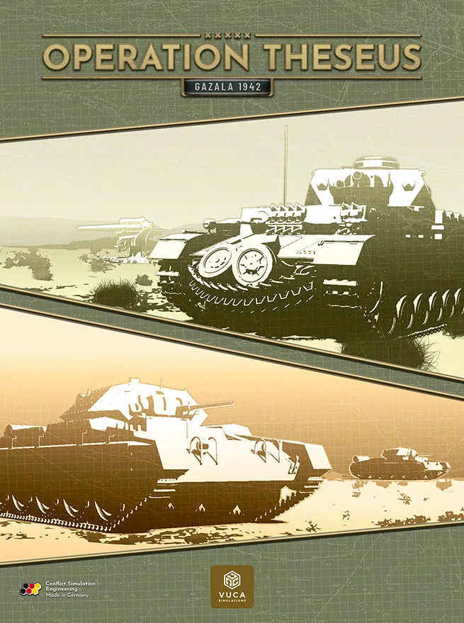 VUCA Simulations Operation Theseus wargame Gazala 1942
