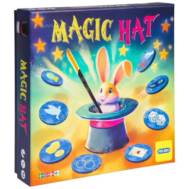 Peliko Magic Hat gioco memoria bambini cappello