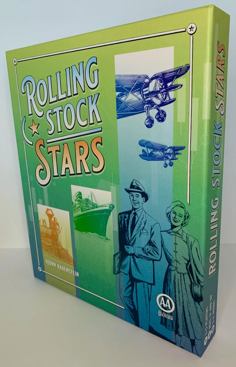 All-Aboard Games Rolling Stock Stars gioco da tavolo di aste