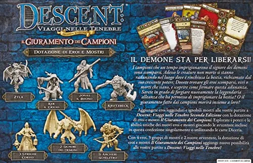 Giochi Uniti Descent Giuramento Campioni espansione eroi