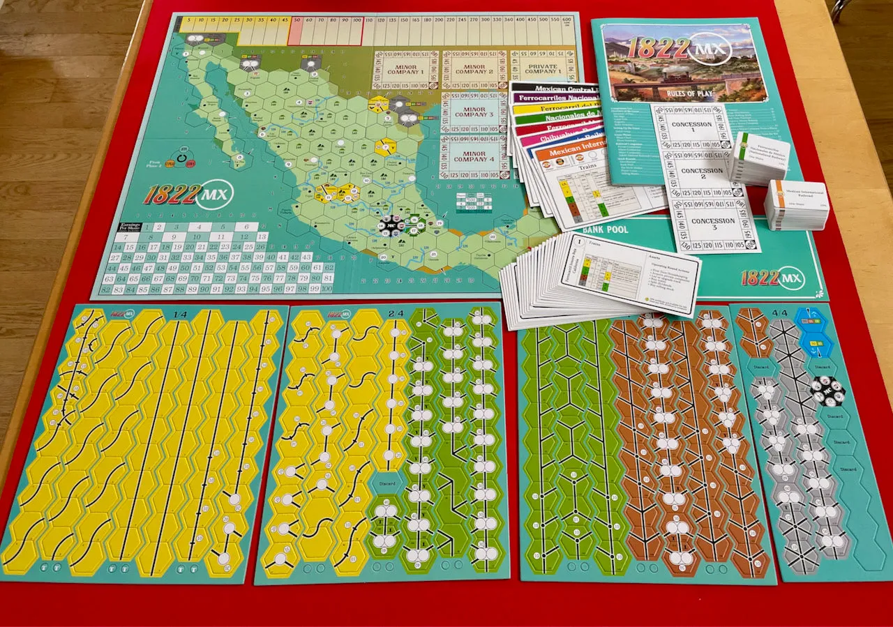 All-Aboard Games 1822MX gioco da tavolo Messico