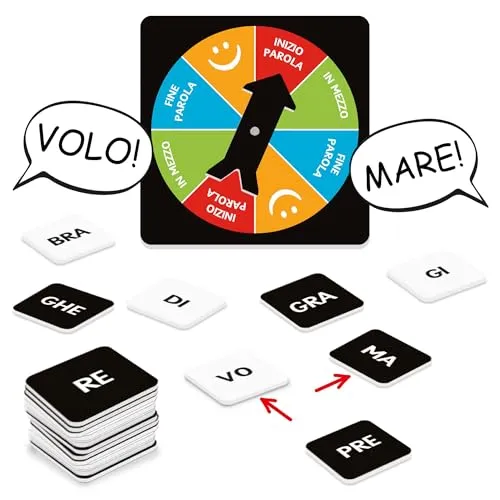 Ludic Parolì Parolà IT59865 gioco di parole 2-6 giocatori