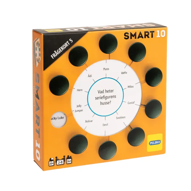 Peliko Smart10 Frågekort 5 espansione quiz svedese