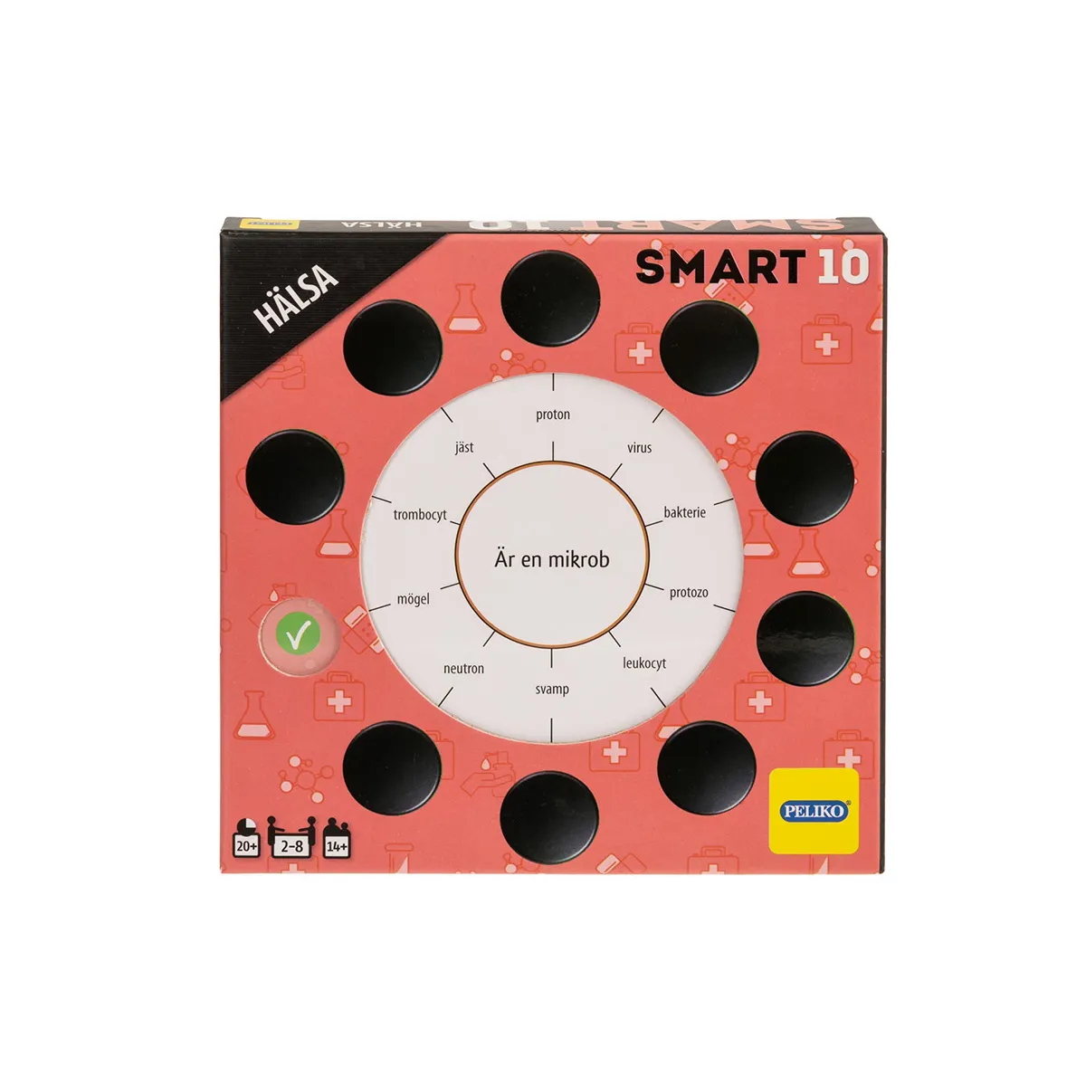Peliko Smart10 Hälsa espansione quiz salute svedese