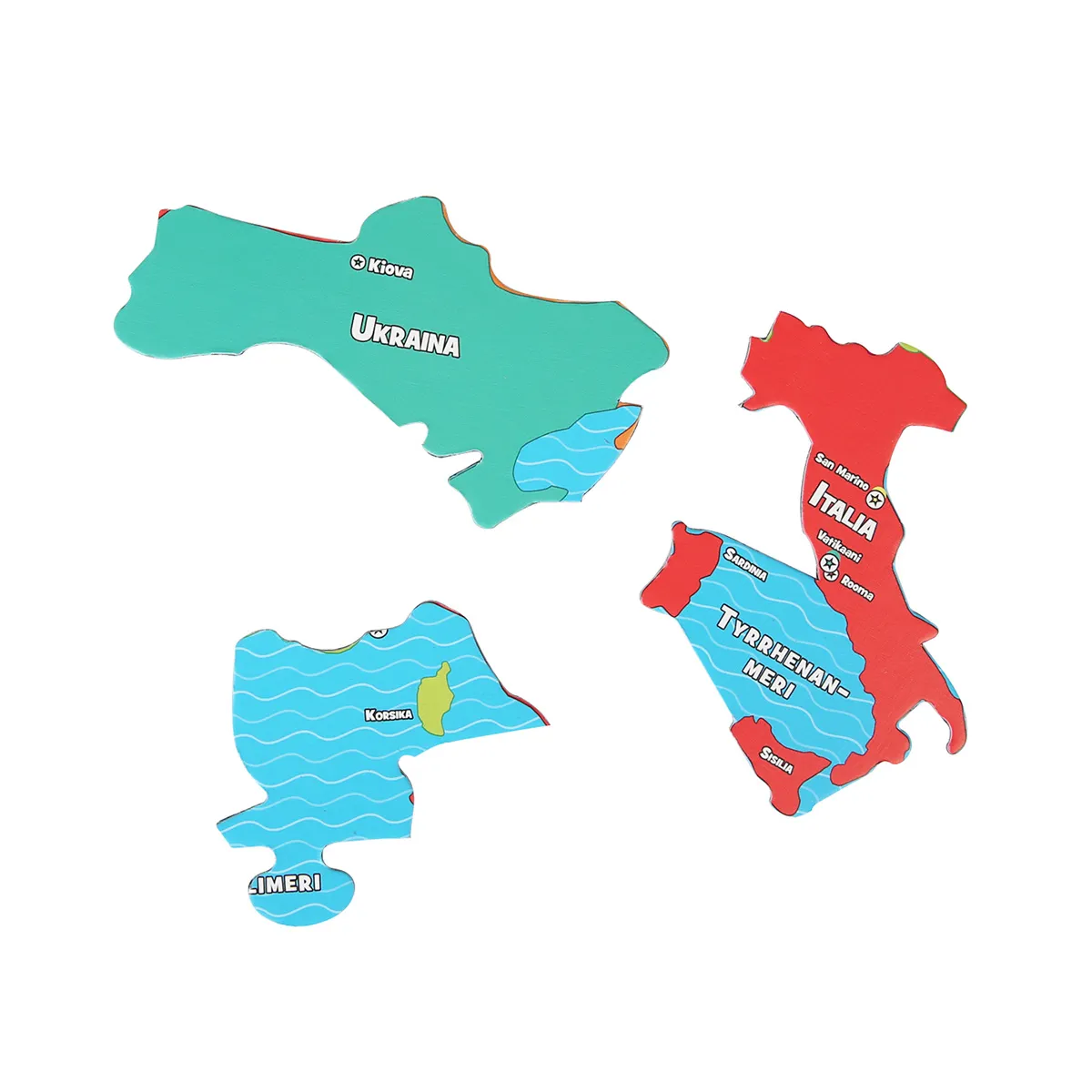 Peliko Geo Puzzle Europa puzzle 58 pezzi mappa