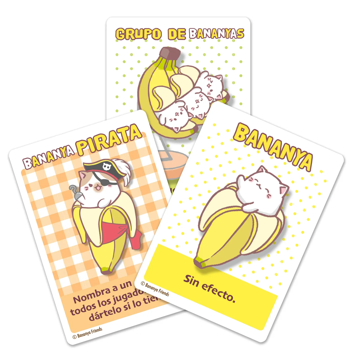 SD Games Bananya gioco di carte gatti banana 68 carte