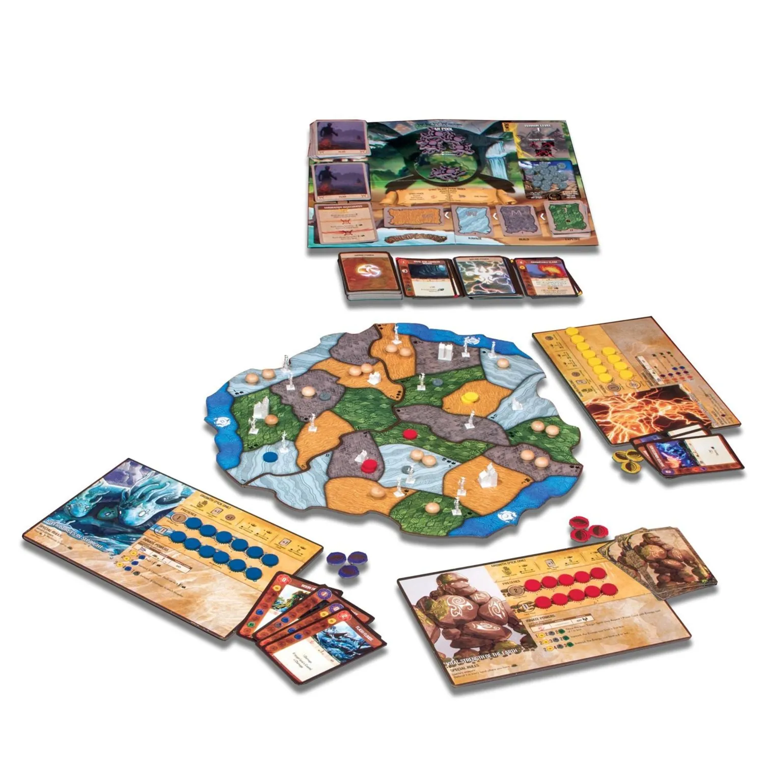 Spirit Island gioco da tavolo cooperativo base 1-4 giocatori