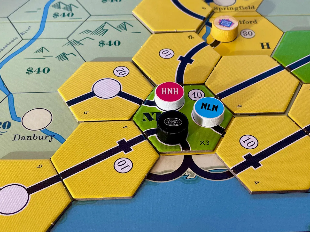 All-Aboard Games 18NewEngland gioco da tavolo 18xx USA