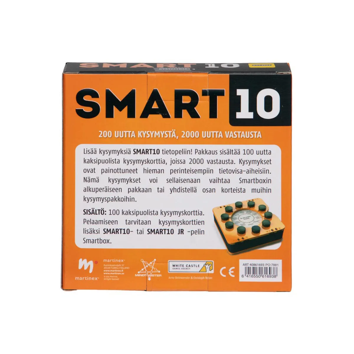 Peliko SMART10 Domande 3 espansione 100 carte quiz