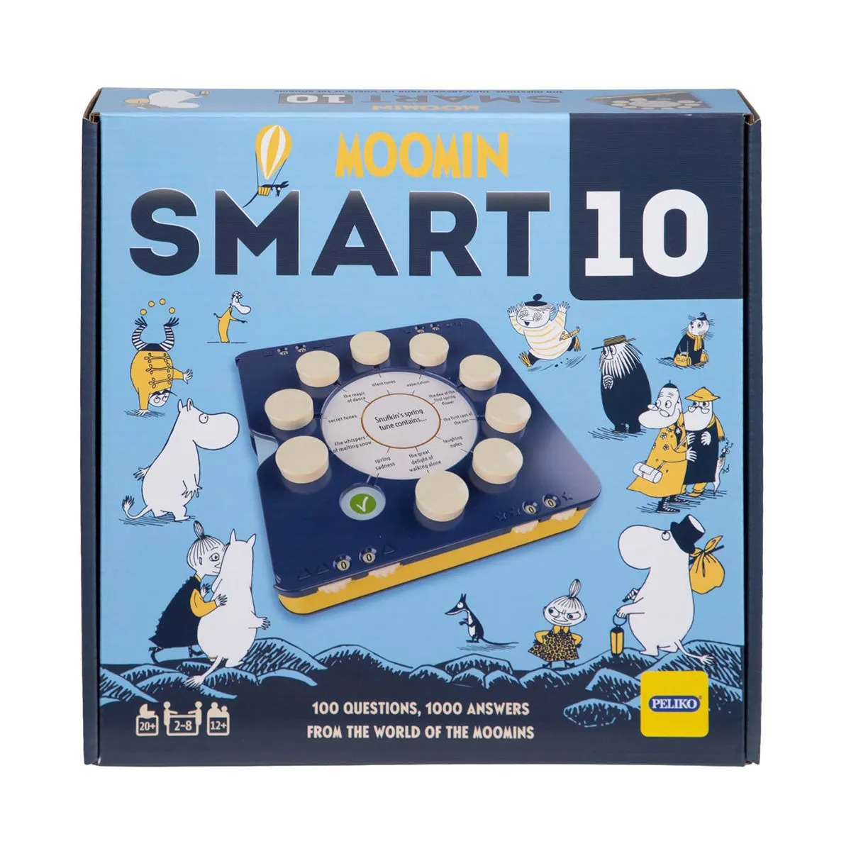 Peliko SMART10 Moomin quiz inglese 50 carte Mumin