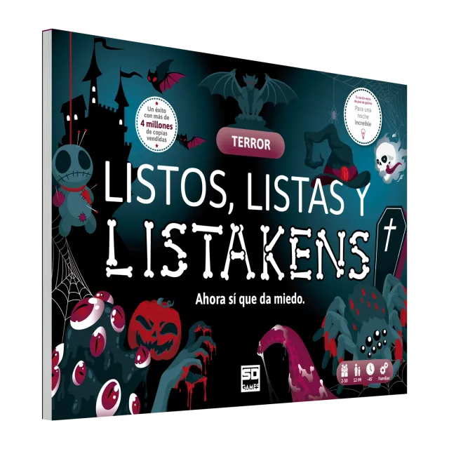 SD Games Listos Listas Listakens Terror gioco parole