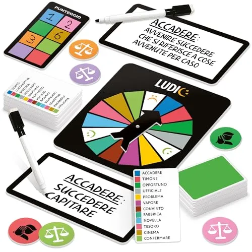 Ludic Il Vocaboliere gioco di società 5-8 giocatori parole