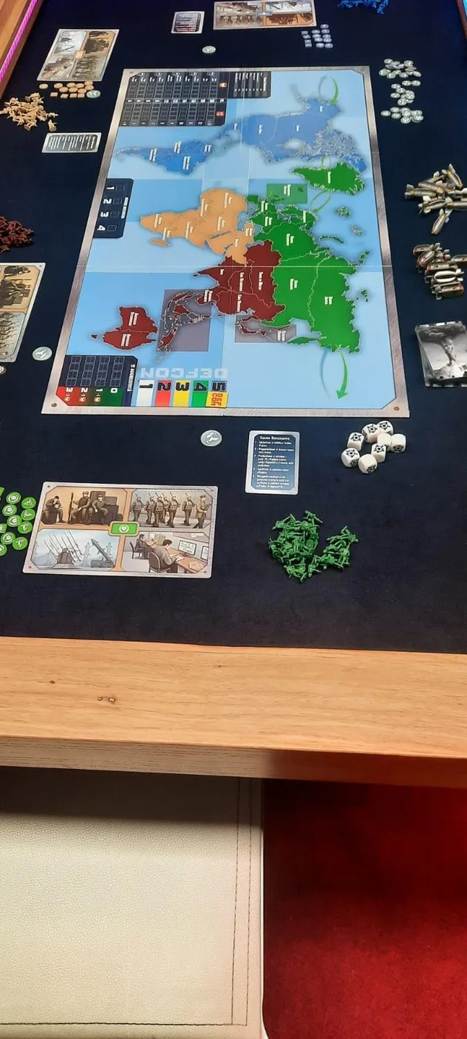 Giochi Uniti Defcon GU668 gioco strategico italiano 4 potenze