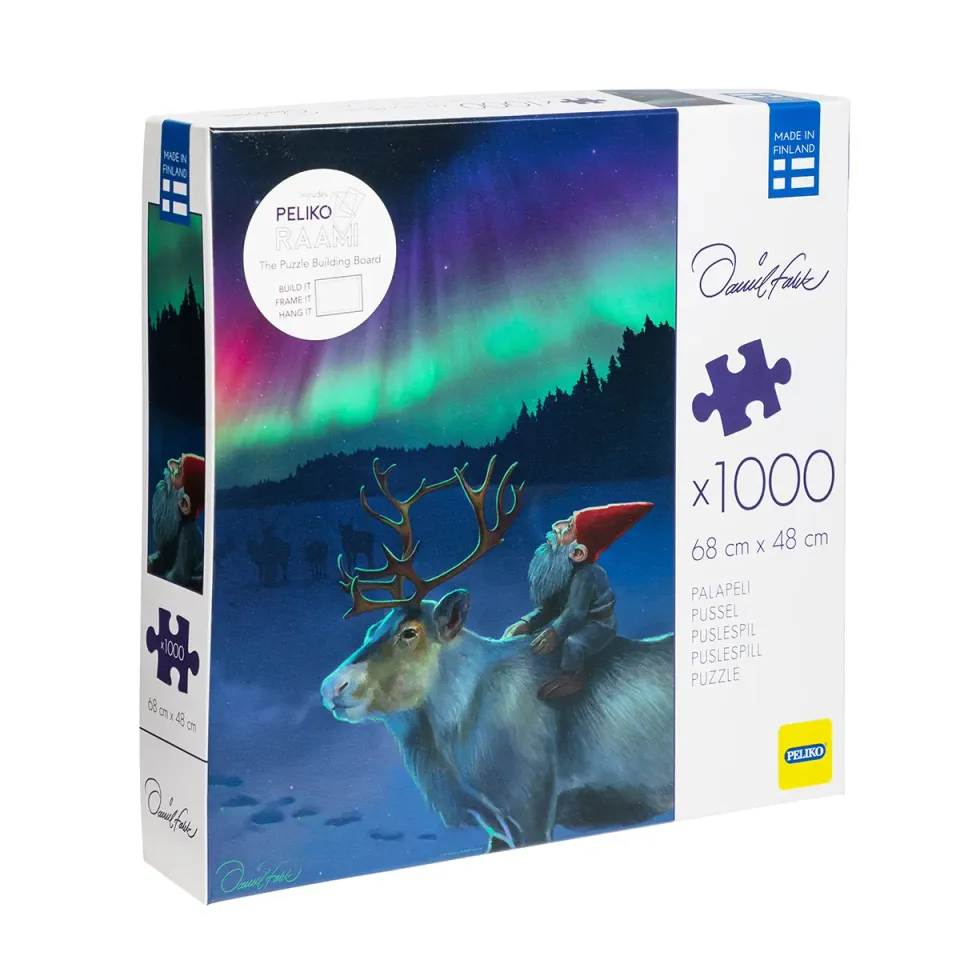 Peliko Daniel Falck Revontulet puzzle 1000 pezzi aurora boreale