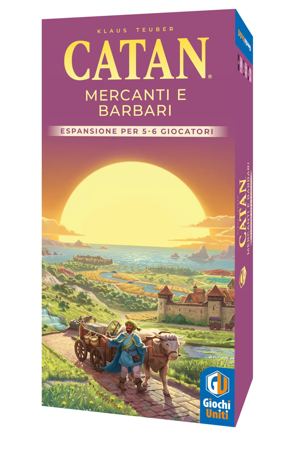 Catan Relaunch Città e Cavalieri espansione 3-4 giocatori