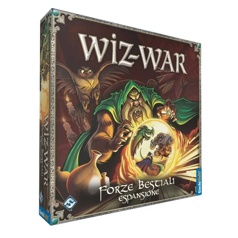 Giochi Uniti Wiz War Forze Bestiali espansione stregoni