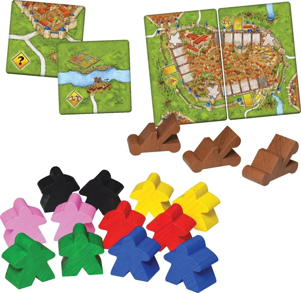 Giochi Uniti Carcassonne Revival Assedio e Difesa 7 espansione italiana