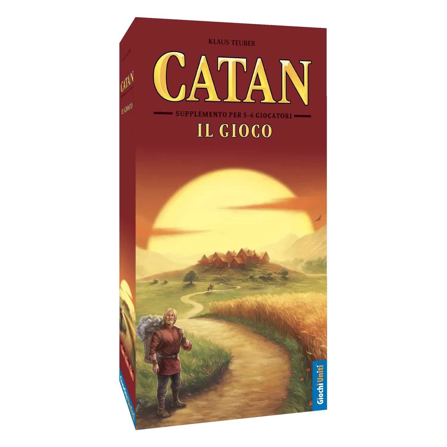 Catan Relaunch Città e Cavalieri espansione 3-4 giocatori