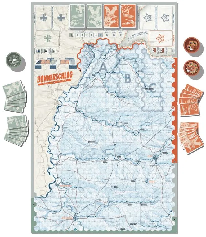VUCA Simulations Donnerschlag Stalingrad wargame 2 giocatori
