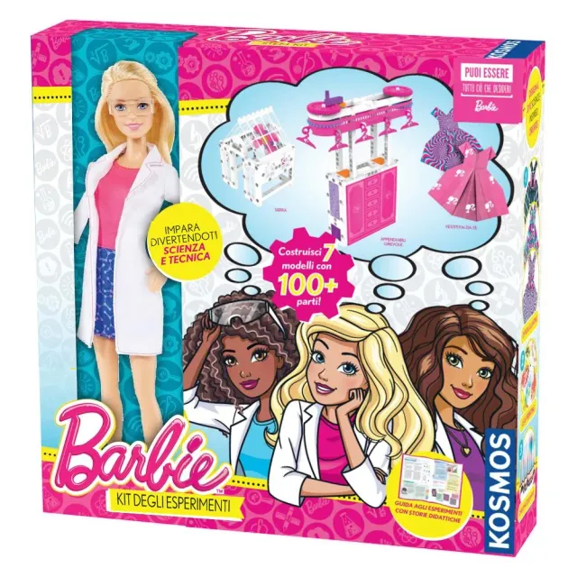 Giochi Uniti Barbie GU582 kit esperimenti Dreamhouse 7 accessori