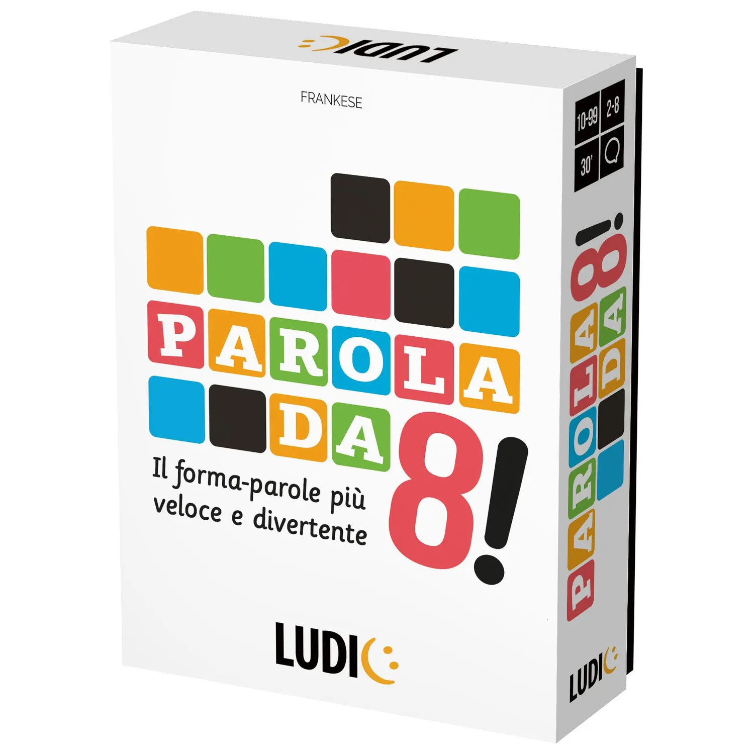 Ludic Parola da 8 IT55416 gioco vecchia versione 2-4 giocatori