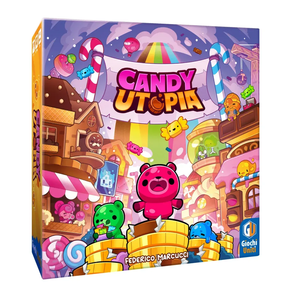Giochi Uniti Candy Utopia Gioco da tavolo 2-5 giocatori