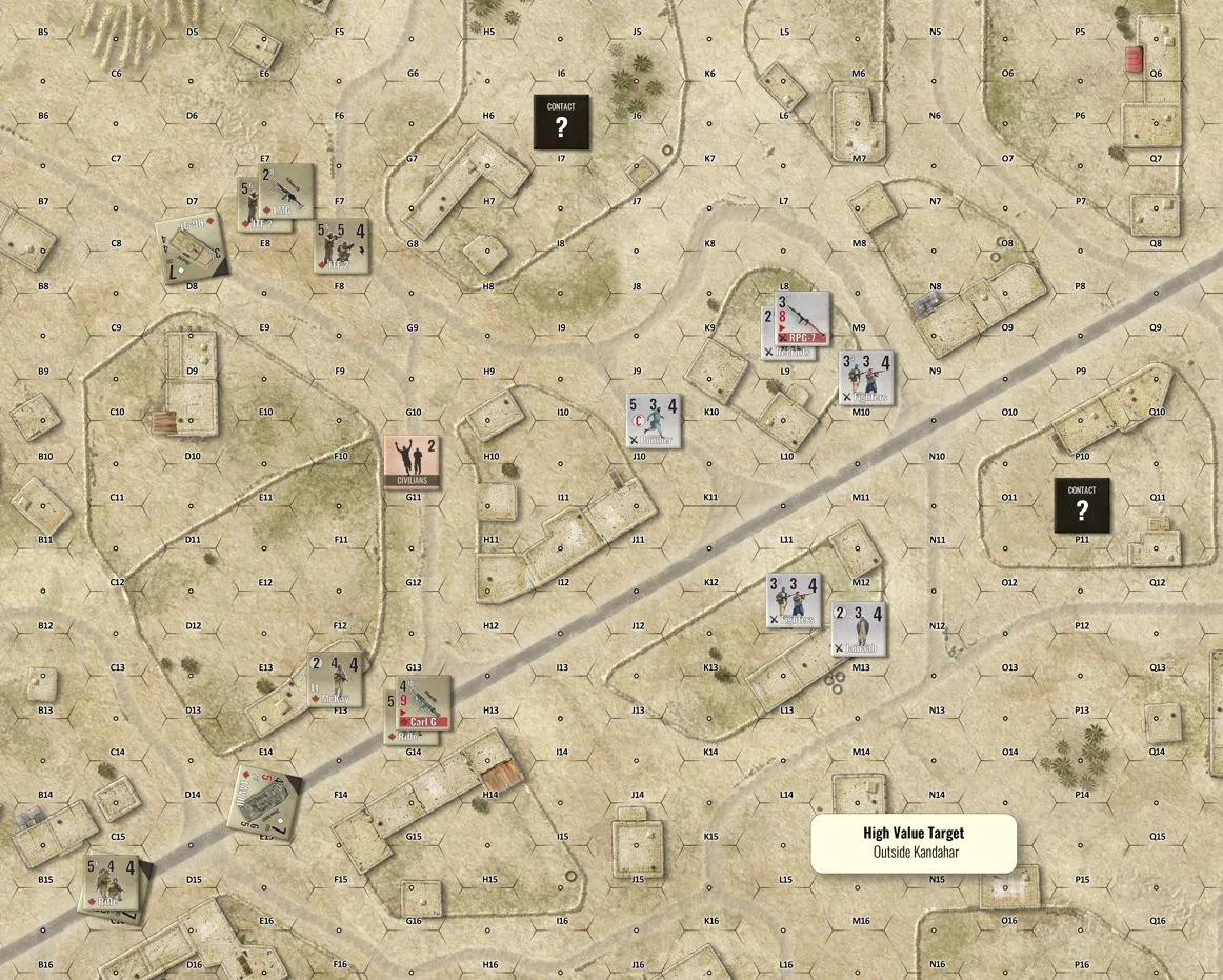 VUCA Simulations Modern Tactics #1 Afghanistan wargame tattico