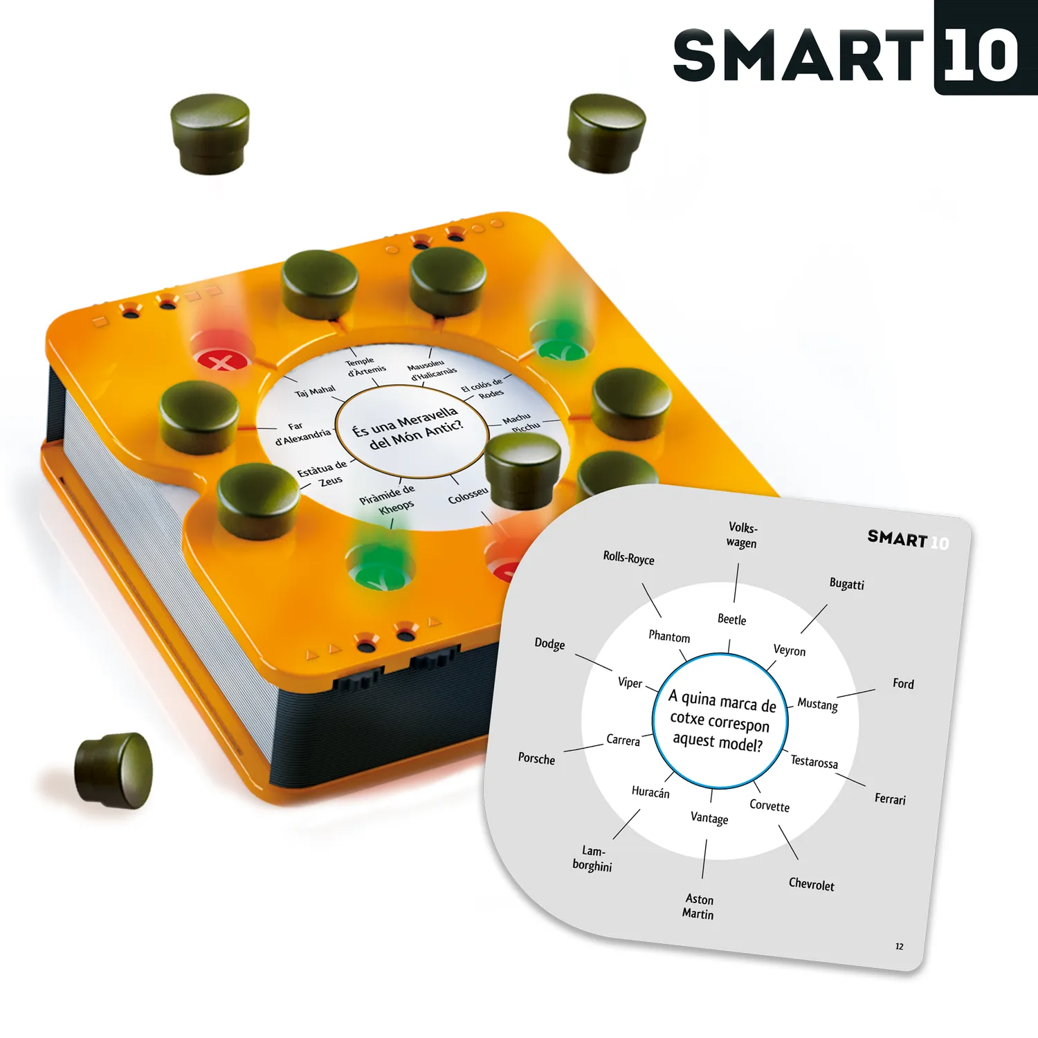SD Games Smart 10 Edizione Catalana gioco quiz portatile