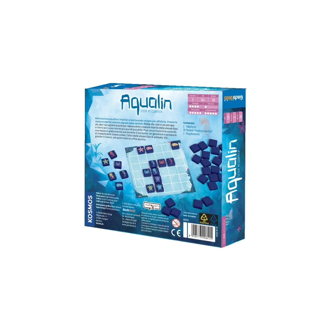 Giochi Uniti Aqualin GU732 gioco astratto 2 giocatori ITA