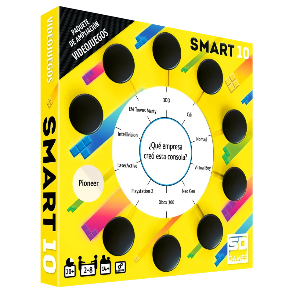SD Games Smart 10 Videogiochi espansione 50 carte