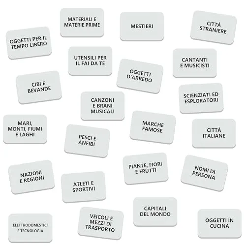 Ludic Duetto Nomen gioco di parole scatola piccola 2-6 giocatori